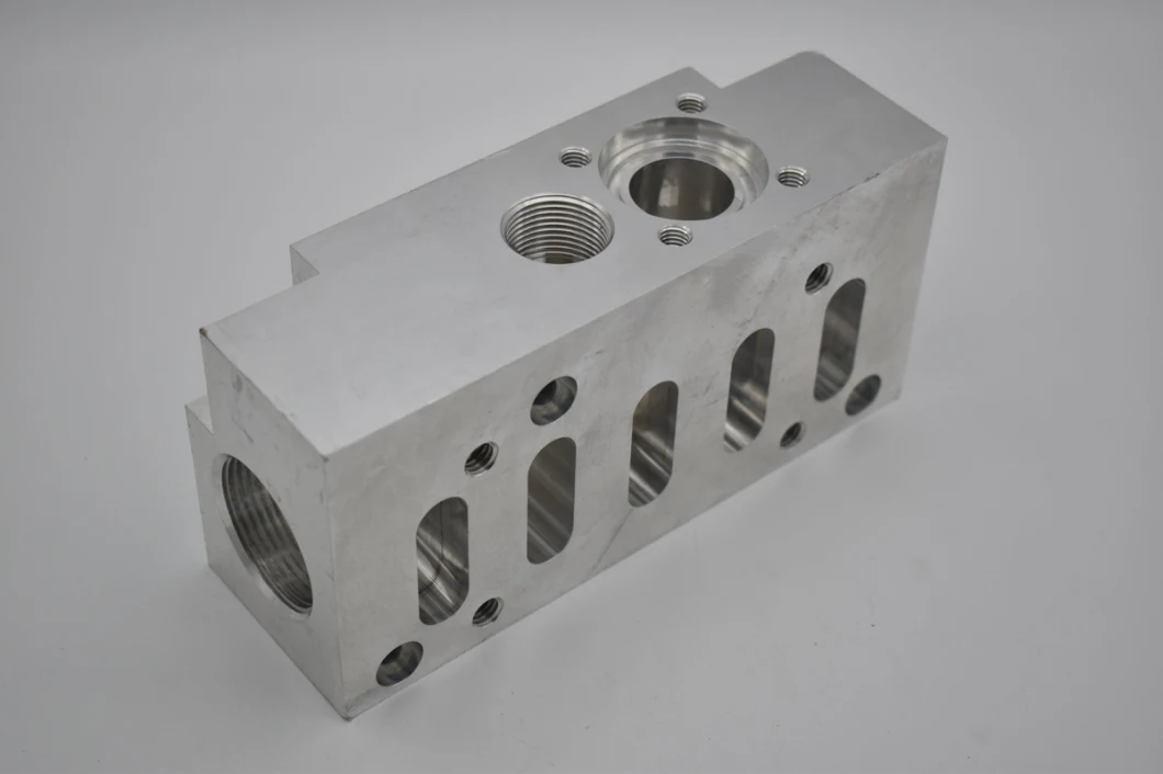 Cheap CNC Aluminum Valve Body Milling Machining Parts Metal Part